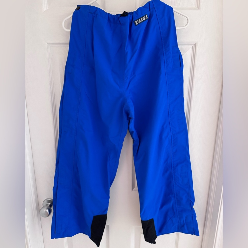 TAIGA Gore-Tex Dry Shell Snow Ski Snowboard
Pants Lined Blue size small